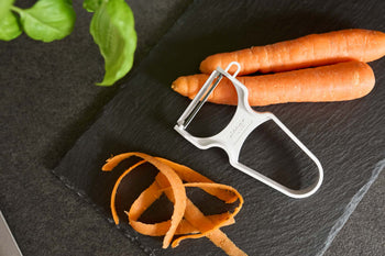 Ritter Manuel Kabuk Soyucu Solingen Bıçak  , Paslanmaz Çelik , Sağ ve Sol ele uyumlu Beyaz