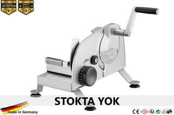 ritter podio 3 ,  Ev ve Ofis Tipi Manuel Gıda Dilimleyici Gümüş Metalik