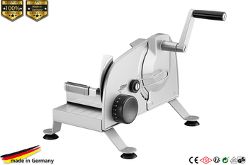 ritter podio 3 ,  Ev ve Ofis Tipi Manuel Gıda Dilimleyici Gümüş Metalik